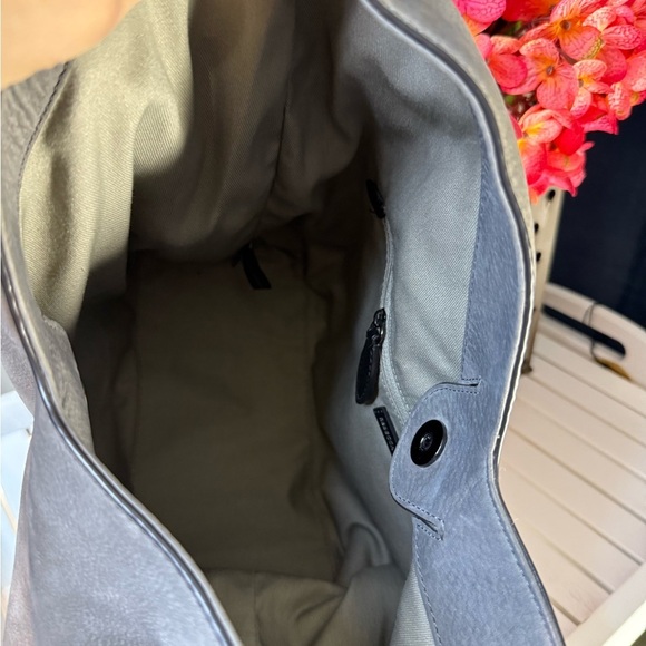 Rebecca Minkoff Nubuck Suede Leather Hobo Purse - Picture 8 of 10